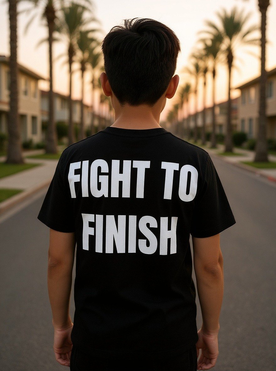 FIGHT TO FINISH tee