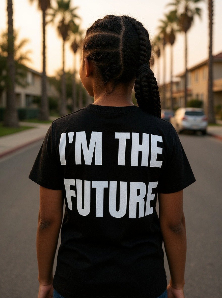 I'M THE FUTURE tee