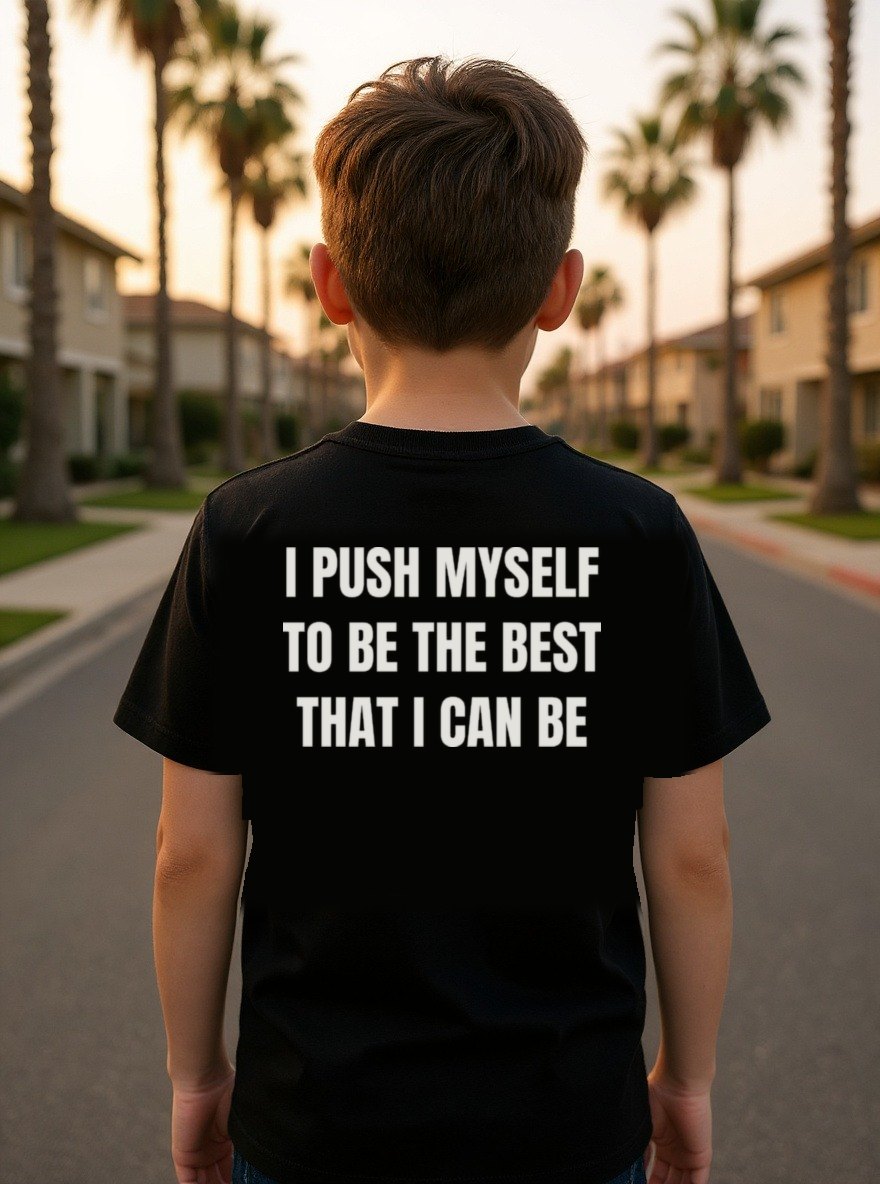 I PUSH MYSELF tee